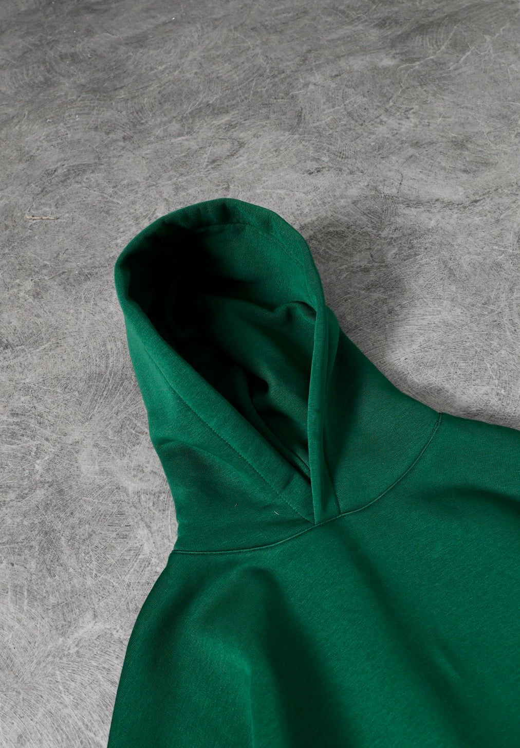 Erkek Yeşil Basic Kapüşonlu Oversize Sweatshirt (Kopya)