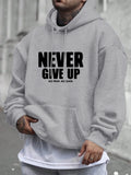 ZERRA "Never Give Up" Fleece Hoodie