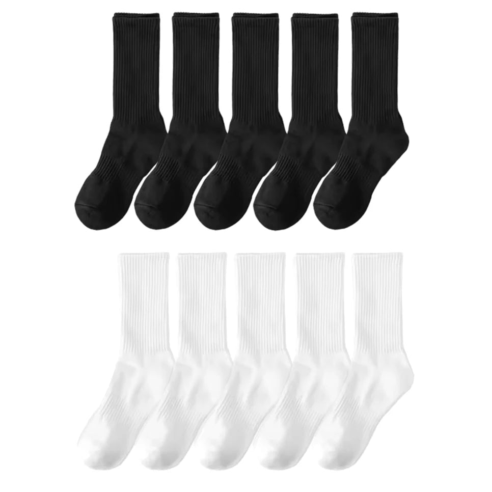 Men's Cotton Long Socks (Set of 20)