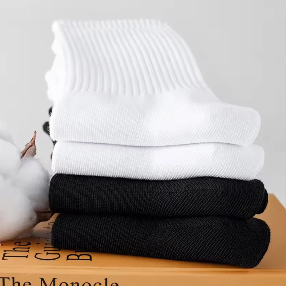 Men's Cotton Long Socks (Set of 20)