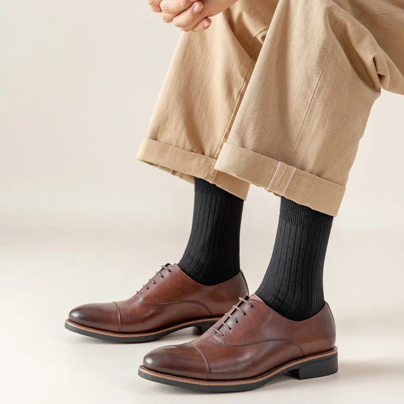 Men's Cotton Striped Socks (5-Pack)