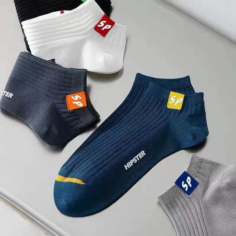 Men's Short Ankle Socks (5-Pack)
