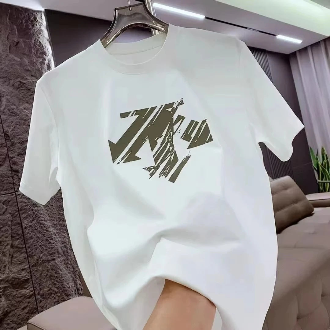 Zerra Crew Neck Print Tee