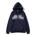 ZERRA Y2K Graphic Zip-Up Hoodie