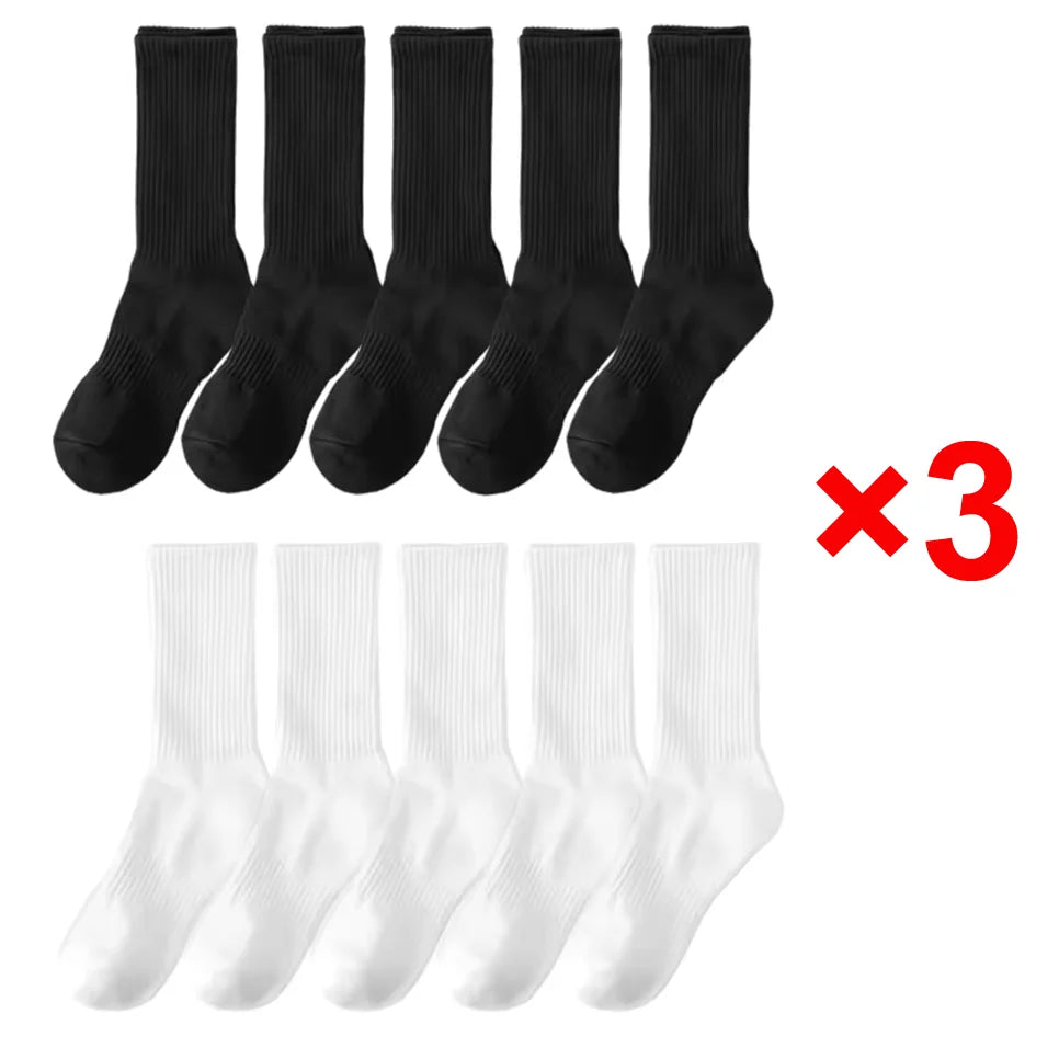 Men's Cotton Long Socks (Set of 20)