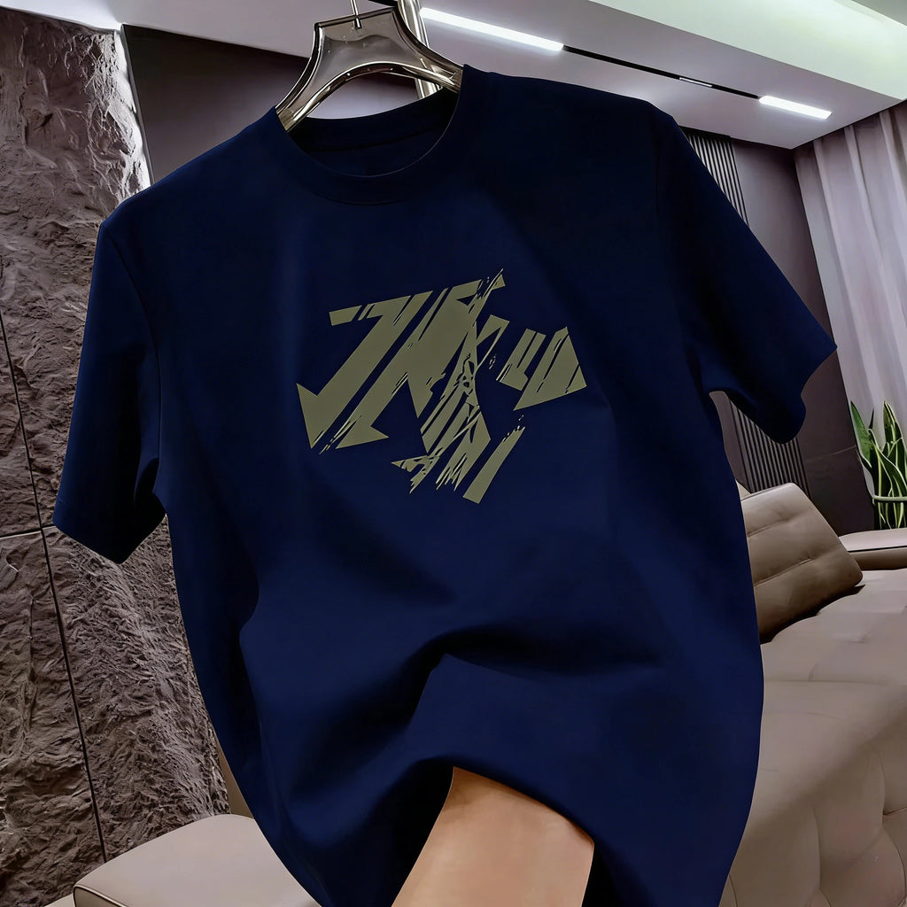 Zerra Crew Neck Print Tee