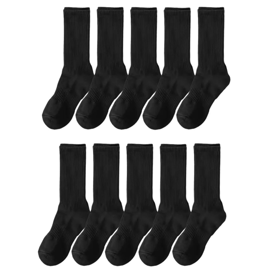 Men's Cotton Long Socks (Set of 20)