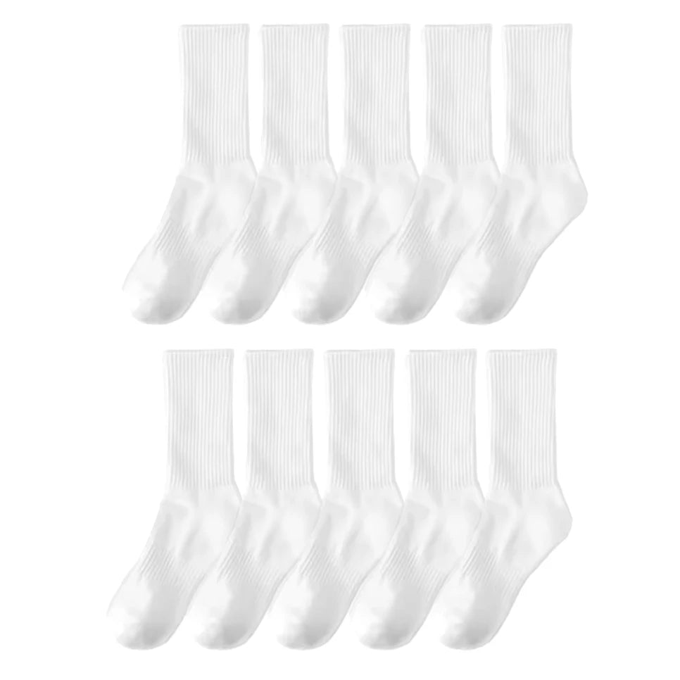 Men's Cotton Long Socks (Set of 20)