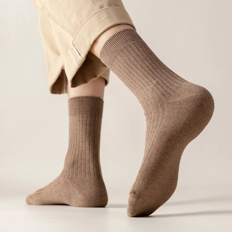 Men's Cotton Striped Socks (5-Pack)