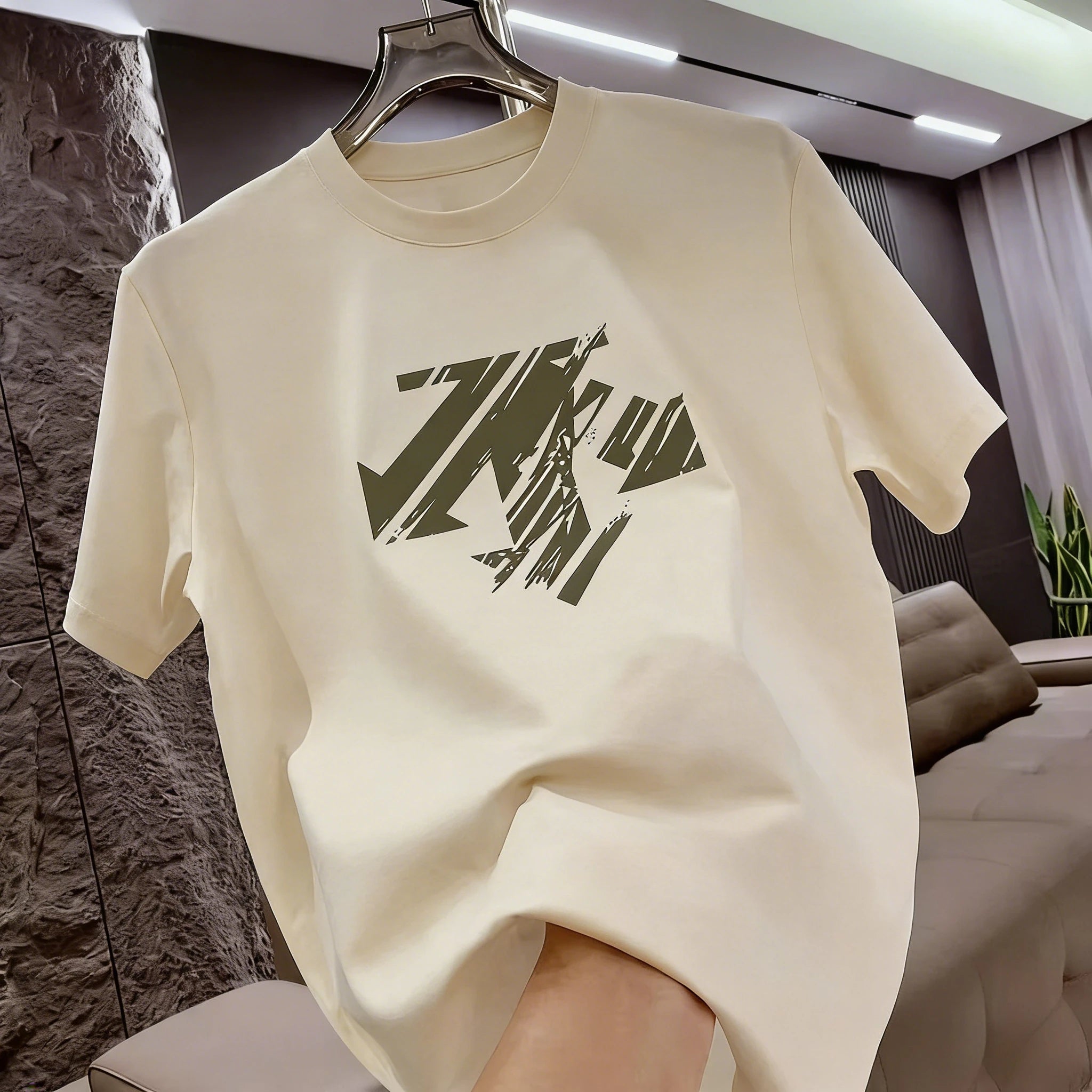 Zerra Crew Neck Print Tee