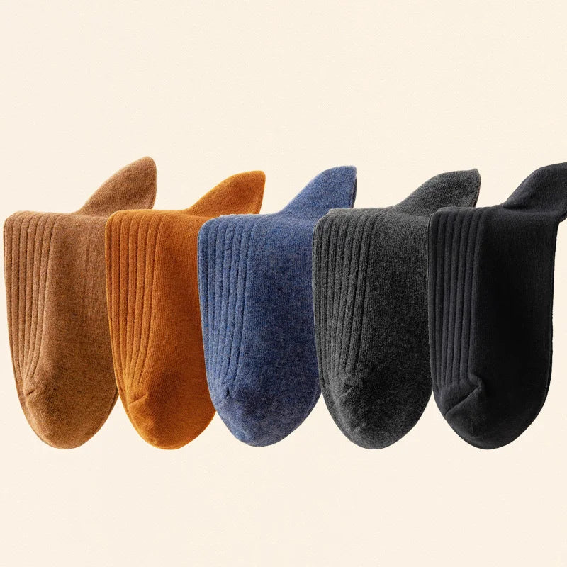 Men's Cotton Striped Socks (5-Pack)