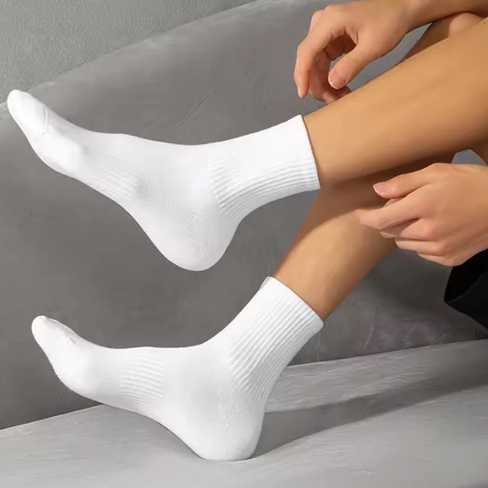 Men's Cotton Long Socks (Set of 20)