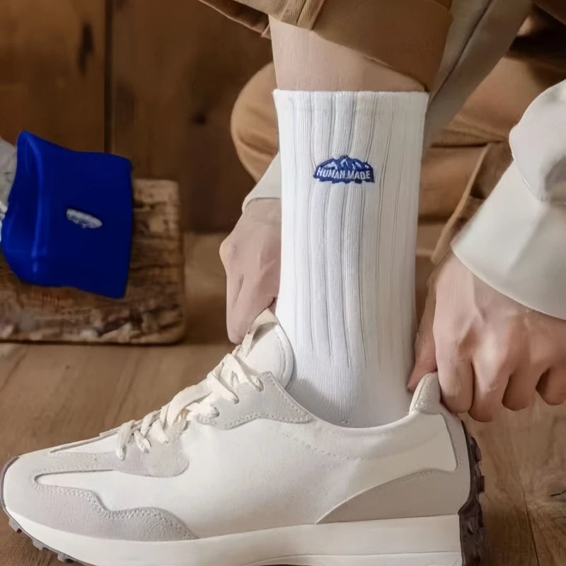 Men's Retro Mid-Length Socks (4-Pack)