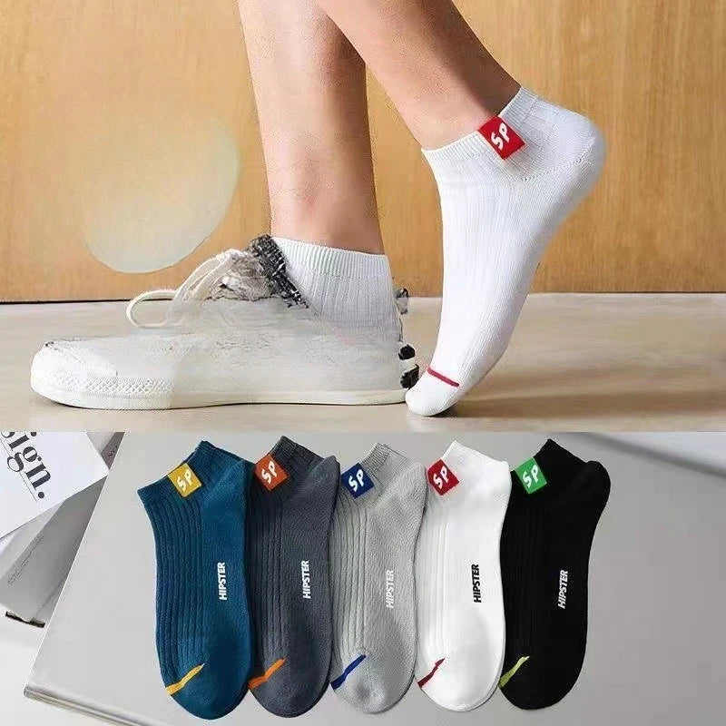 Men's Short Ankle Socks (5-Pack)